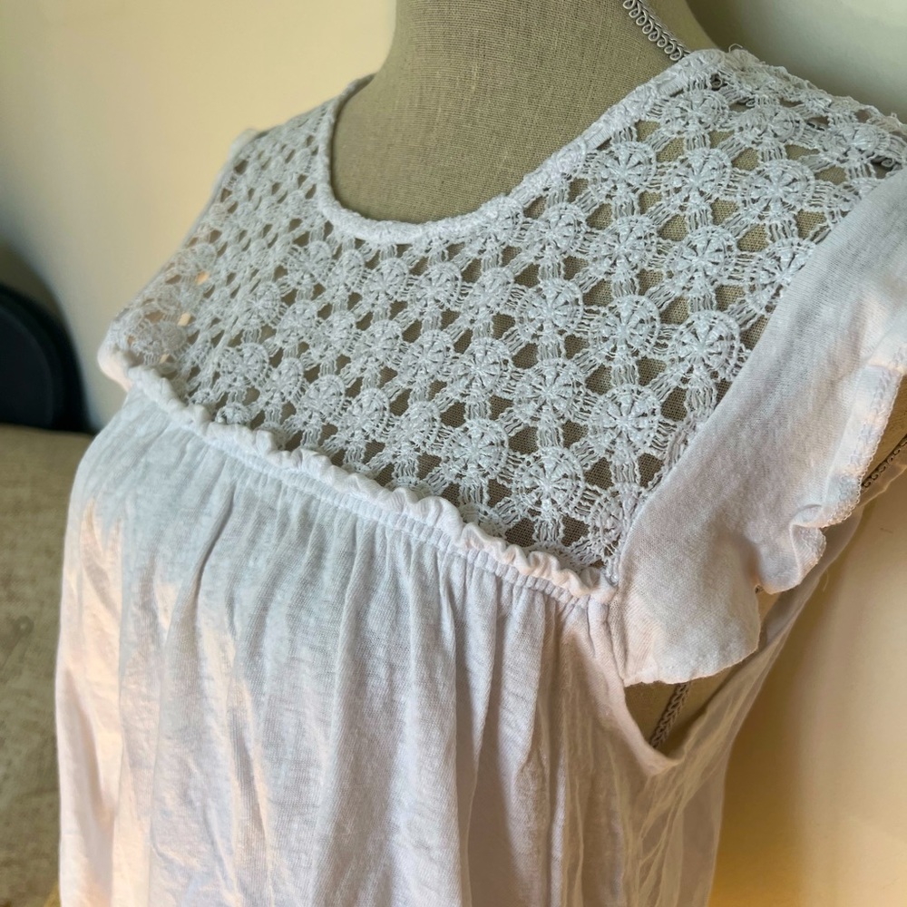 White Summer Top